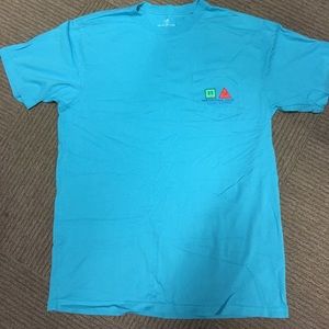 Light Blue Southern Tide Short Sleeve Shirt